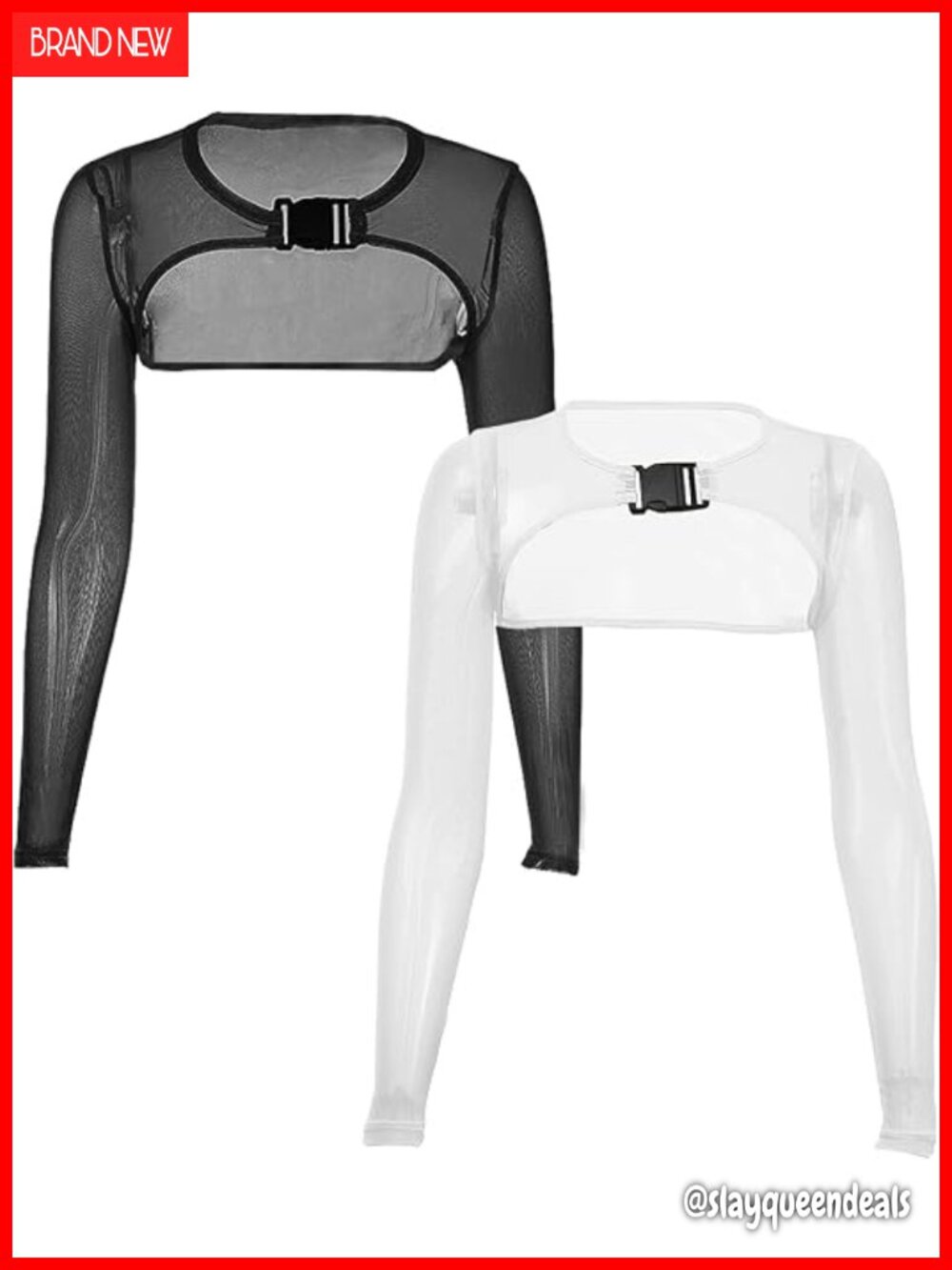 Sheer See Through Glitter Mesh Crop Top Shrug Fishnet Cover Ups